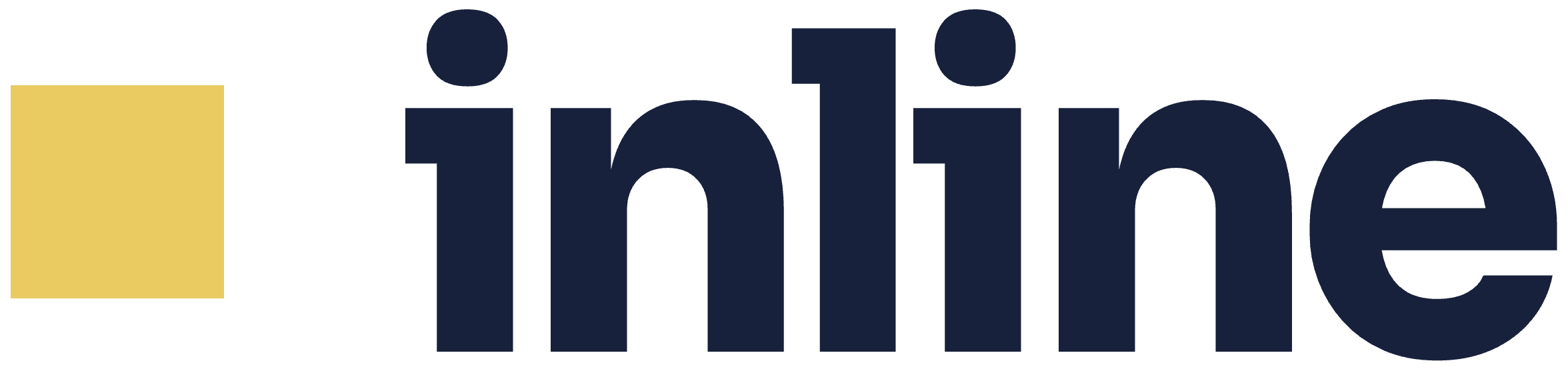 Inline horizontal lockup